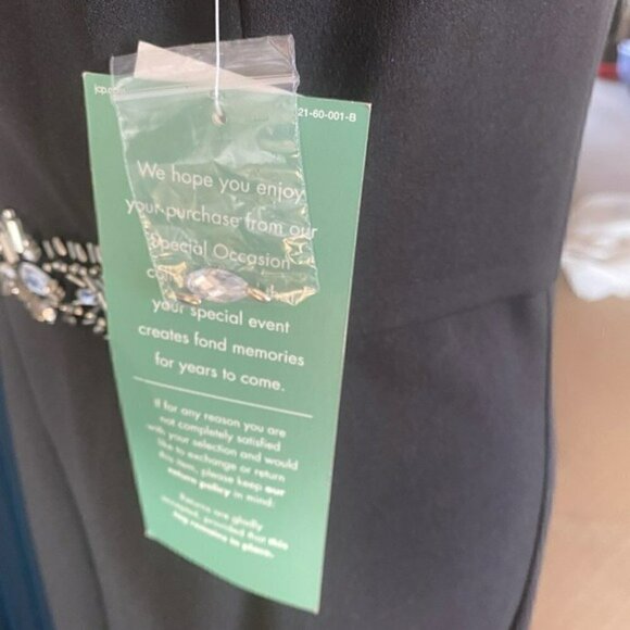 Jackie Jon Black Gown - Picture 3 of 7